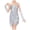 Silver, variant on Sgkm Girls Dresses Vintage Sequins Fringe Party Dress with Gloves Latin Dance Girls Clothes Performance Costume