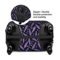 thumbnail image 5 of Wukai Lavender Flowers Elastic Luggage Cover: Personalized Protection for Your Suitcase - Fits 19~29-inch, Washable & Durable Travel Companion-Small, 5 of 8