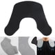 thumbnail image 5 of Collar de pelo, chal de cuello de silicona resistente al agua, tinte de pelo de salón profesional Negro Zulema capa de barbero, 5 of 8