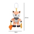 thumbnail image 4 of 3x Cartoon Baby Hanging Rattles Toy Decor for Carseat Girls Boys, 4 of 8