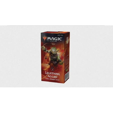 MTG Magic The Gathering 2019 Challenger Deck Lightning Aggro Mono (Best Mtg Deck Of All Time)