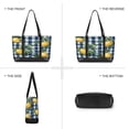 thumbnail image 6 of FORMRS Canvas Laptop Tote Bag for Women with 15.6" Computer Compartments Shoulder Handbag, Cartoon Beige Lemon, 6 of 7