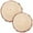 As Shown, variant on Qumonin 2pcs Round Log Paver Step Stones for Garden & Outdoor Pathway