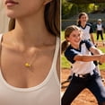 thumbnail image 4 of NICKSUN Softball Soccer Volleyball Necklace for Women, Sports Accessories Christmas Birthday Jewelry for Lovers, 4 of 7