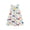 White, variant on Loopsun 1 to 14 Years Girls Print Nightgown Sleeveless Crew Neck Loose Casual Dress White, 3-4 Years