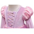 thumbnail image 4 of Rapunzel Princess Long Sleeve Dresses for Girls Halloween Fancy Party Dress, 4 of 6