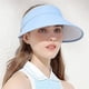 thumbnail image 4 of Sombreros plegables con visera para mujer, ala ancha, gorra de golf plegable para mujer, sombrero de playa para mujer, sombrero de viaje con protección UV, sombrero plegable para el sol, 4 of 5