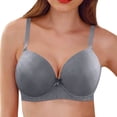 thumbnail image 2 of Women Sexy Lace Front Button Shaping Cup Adjustable Shoulder Strap Large Size Underwire Bra High Intensity Sports Bras for Women Womens Bra 36c Workout Sports Bras Compression Bras Bra Comfort Tight, 2 of 9