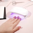 thumbnail image 2 of DANNI & TONI Lámpara de uñas de gel LED UV 6W Mini secador de uñas para esmalte de uñas de gel Pegatinas de uñas Lámpara de curado de uñas profesional Tamaño de viaje, 2 of 5