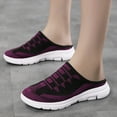 thumbnail image 2 of IUJSOY Slip on Mules for Women Knit Mesh Clogs Lightweight Comfort Walking Shoes Breathable Slippers, 2 of 9