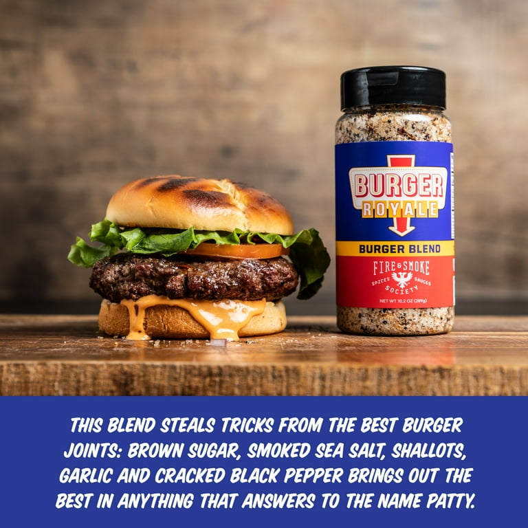 Fire Smoke Burger Royale Burger Seasoning, oz