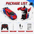thumbnail image 2 of JoyStone Transforming RC Car for Kids, 2-in-1 Robot and Stunt Car with One-Key Conversion, 2.4GHz Remote Control Car with Lights, Robot Toys Birthday Gifts for Boys Girls, 2 of 8