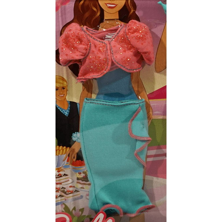 Barbie Fashionistas Tea Party Clothing Fashion Pack - Fun Kids Dress-up  with 3 Doll Outfits - Walmart.com