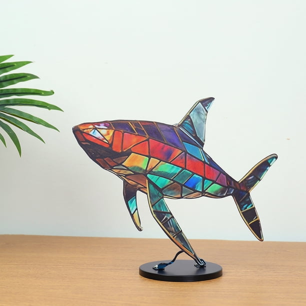 Artesanía del arte de la escultura del animal del arte del metal de la fauna para los gabinetes de escritorio de la sala de estar FLhrweasw Nuevo