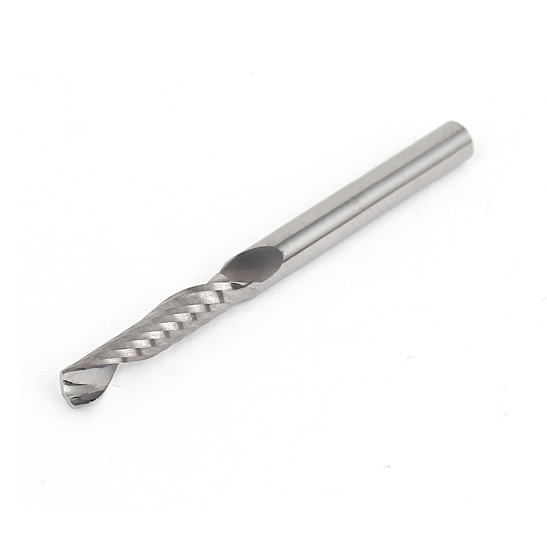 End mill Single Flute Spiral Carbide Router Drill Bit Straight shank Industrial