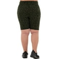 thumbnail image 3 of Athletic Works Women's Plus Printed Core Active Bike Short, 3 of 6