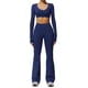 thumbnail image 1 of Conjuntos de entrenamiento for mujer, 2 piezas, sujetador deportivo, camiseta sin mangas, polainas de cintura alta, gimnasio, Yoga, ropa activa, Top de entrenamiento for mujer, 1 of 7