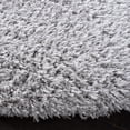 thumbnail image 3 of Safavieh Flokati Lavena Solid Polyester Shag Area Rug, Light Gray, 6'7" x 6'7" Round, 3 of 10