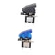 thumbnail image 1 of 2 Unidades Conmutador Indicador 2 Pin para Vehículos, Gris y Azul Sharpla Interruptor basculante de luz antiniebla de coche, 1 of 8