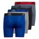 thumbnail image 5 of Calzoncillo tipo bóxer adidas Youth Performance para niños, paquete de 4 unidades, largo, 5 of 8