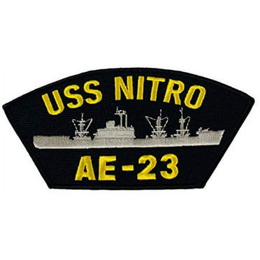 USS Nitro AE-23 Ship Patch - Great Color - Veteran Owned Business