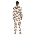 thumbnail image 7 of joogoo Retro Football Unisex Adults Onesies Pajamas Jumpsuits L, 7 of 7