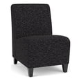 thumbnail image 1 of Lesro Chaise d'Invité Sans Accoudoirs de Réception Ravenna en Noir, 1 of 5