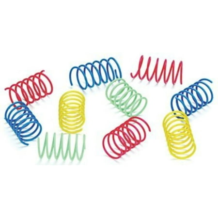Chat Spring Ethical Products 10Pk Color Spring 2 pack, Colorful springs that your cat can bat around By Ethical Spot ()