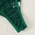 thumbnail image 3 of Women Lace Lingerie Nightwear Underwear G-string Bodydoll Sleepwear Bra Set, 3 of 9