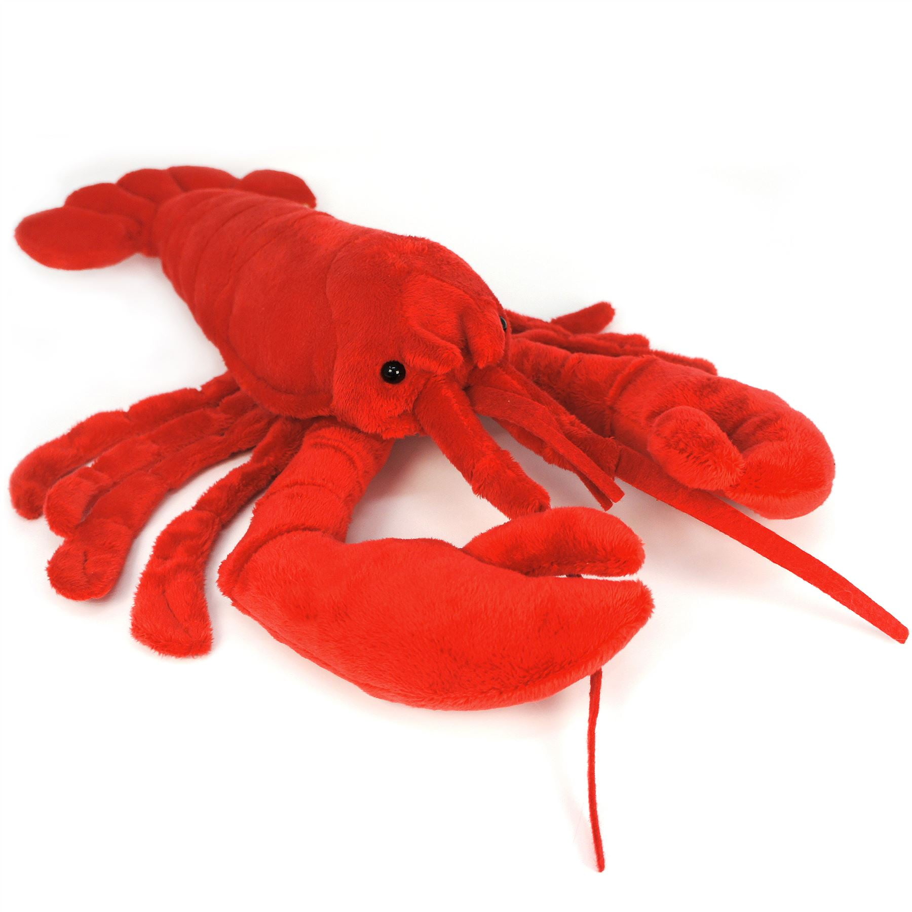 Lifelike Red Lobster Plush Toy Huggable American Lobster Stuffed Animals Toys 