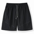 thumbnail image 4 of NinXxx Women's Lightweight 5 Inch Inseam Casual Athletic Summer Shorts Black XXXXL, 4 of 4