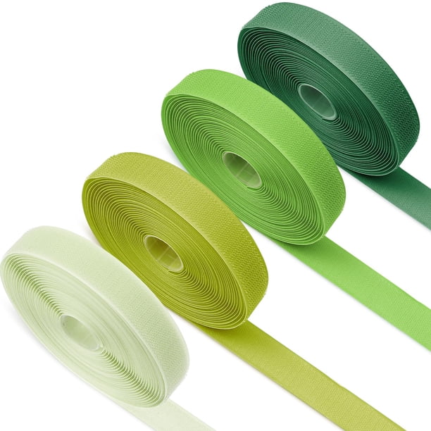 Tiras rotuladoras Zonon, 4 rollos, 30 m, nailon, color verde oscuro