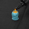 thumbnail image 2 of Fawoonu 200pcs Blue ABS Disposable Tattoo Ink Cups with Stable Base, Thickened Wall Design for Spill Prevention, Easy to Clean & Store, Ideal for Tattoo Pigment & Ink Usage., 2 of 6
