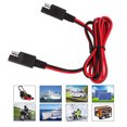 thumbnail image 4 of SAE To SAE Extension Cable, PVC Sheath 16AWG Heat Resistant Standard Ports SAE Power Connector Cable Better Insulation  For Motorcycles, 4 of 8
