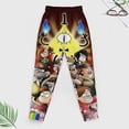 thumbnail image 4 of Gravity Falls 2 Piece Outfits Hoodie Sweatsuits Set Sweatpants Long Sleeve Sweatshirt Matching Joggers Tracksuit Sets, 4 of 7