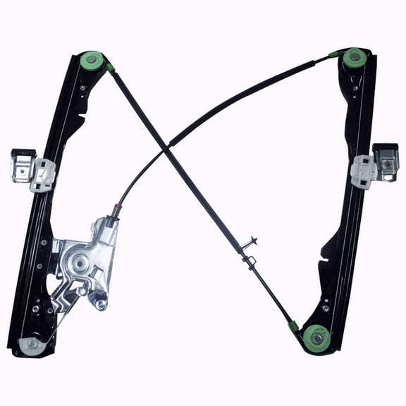 OEG Parts New Window Regulator Front Drivers Side Left LH Replacement For Ford Focus 2-DOOR ONLY 2001 2002 2003 2004 2005 2006 2007, ZX3, 6S4Z6123201AA, 125-1975BL, 81142, 740-128