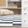 thumbnail image 6 of Safavieh Santa Clara Madrid Checkered Polyester Area Rug, Ivory/Black, 4' x 6', 6 of 12