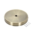 thumbnail image 1 of Kit de dosel de luz Uxcell de 120mm 4.7 pulgadas, placa de lámpara de pared, accesorio de bronce, 1 of 5