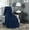 Blue, variant on Chezmoi Collection Brussels 100% Belgian Flax Linen Throw Blanket for Couch, Bed, Super Soft Lightweight Cozy Breathable Pre-Washed Reversible Throw Blanket, Orange/Gray, 50" x 70"
