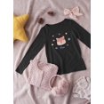 thumbnail image 3 of Happy Fox Face Long Sleeve Toddler -Image by Shutterstock,  4 Toddler, 3 of 4