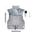 Darzheoy Heating Pad for Back Pain Relief, 23.6"x39.3" Electric Neck