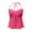 C-Hot Pink, variant on Ulitacool Womens Summer Tank Tops Sleeveess Backless Short Top Withbow Party Vest With Strappy Top Leisure Clothing M Black