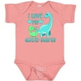 thumbnail image 3 of Inktastic I Love My Auntie-saurus Cute Brontosaurus Family Boys or Girls Baby Bodysuit, 3 of 5