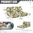 thumbnail image 6 of HELLHERO Lemon RV Dinette Cushion Covers Stretch Camper Cushion Covers, Washable, Suitable for Couch Travel Trailer, Fit for Bench RV Dining Table, 6 of 7