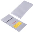 thumbnail image 4 of Zyyini Battery Bag, Battery Safe Pouch,RC Battery Safety Fireproof Bag Lipo Guard Protection Charging Sack Pouch Protector 100*200mm, 4 of 8