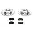 thumbnail image 3 of PowerStop Rear Z23 Evolution Sport Carbon-Fiber Ceramic Brake Pad and Drilled & Slotted Rotor Kit Fits: AUDI Select Models K3109, 3 of 10