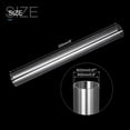 thumbnail image 2 of Clear Storage Tube 20x22mm Small Plastic Round Tubing with Caps Rigid Bottle Container 200mm/8 Inch, 2 of 6