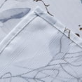 thumbnail image 5 of Dainty Home Multicolor Sweet Garden Floral Fabric Shower Curtain – 3D Textured Design, Water-Repellent, Machine-Washable Bathroom Curtain, 70" x 72", 5 of 6