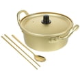 thumbnail image 4 of 1 Set Hot-pot Pot Double Handle Pot Noodle Cooking Pot Aluminum Wok with Spoon, 4 of 6