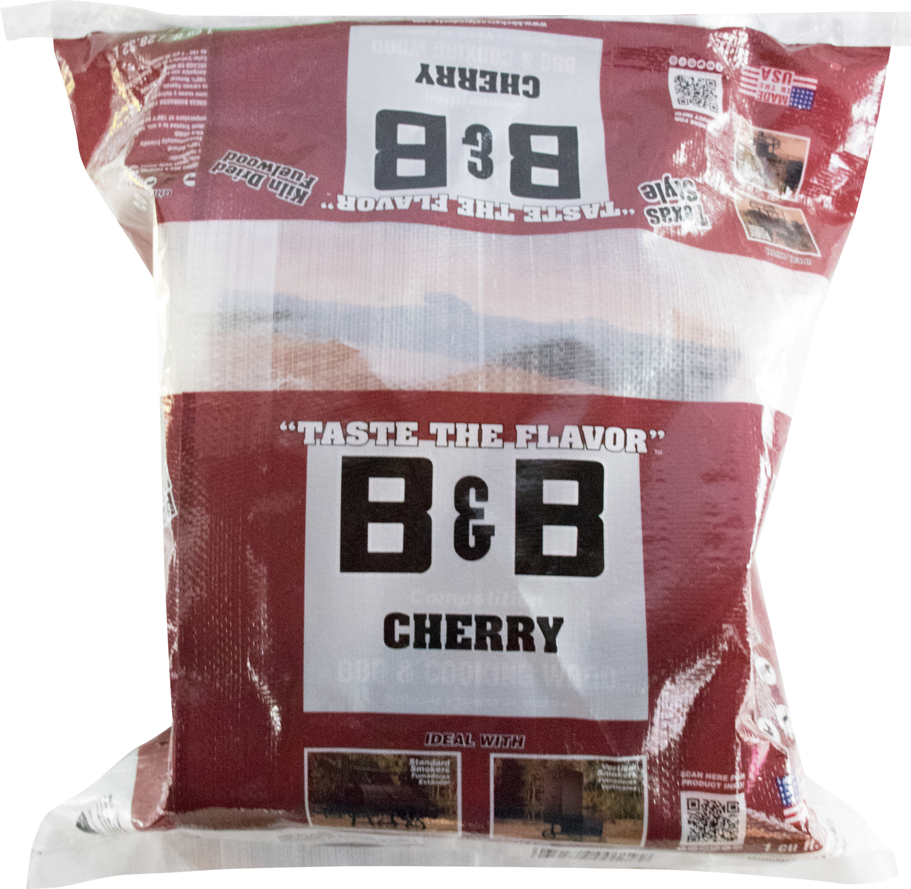 B&B Cherry BBQ & Cooking Wood, 1 Cu. Ft. - Walmart.com - Walmart.com